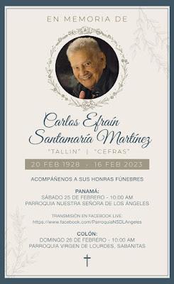 Don Carlos Efraín Santamaría