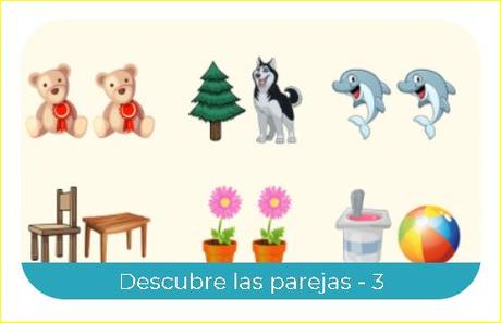 Juegos de las parejas para niños de Mundo Primaria.