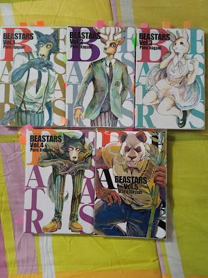 Beastars (Tomos I, II, III, IV y V), de Paru Itagaki
