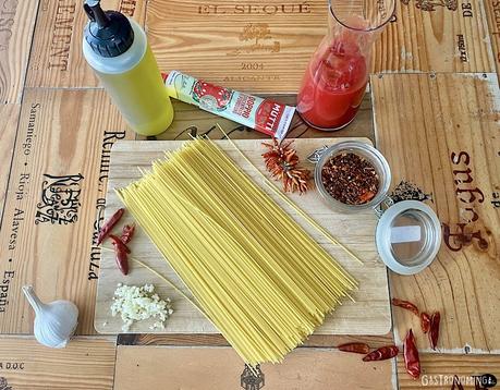 Spaghetti all’assassina, comida de matadores Spaghetti all’assassina, comida de matadores