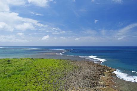 Vista del cabo Zanpa desde el faro
