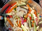 Fideos vegetales estilo chino