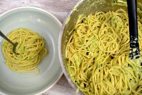 Pasta Con Pesto De Calabacin Y Albahaca 11 1