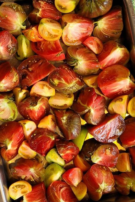 Salsa de tomates al horno