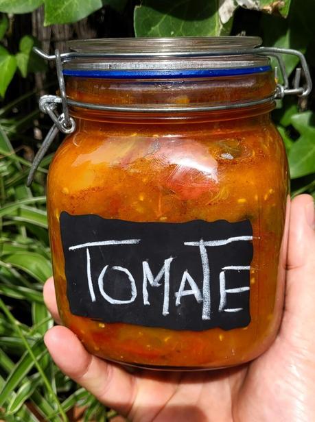 Salsa de tomates al horno