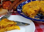 Tortilla patatas chorizo