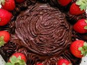Tarta chocolate frosting ganache