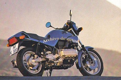BMW K 100, K 100 RS y K 100 RT del año 1986