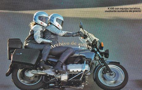 BMW K 100, K 100 RS y K 100 RT del año 1986