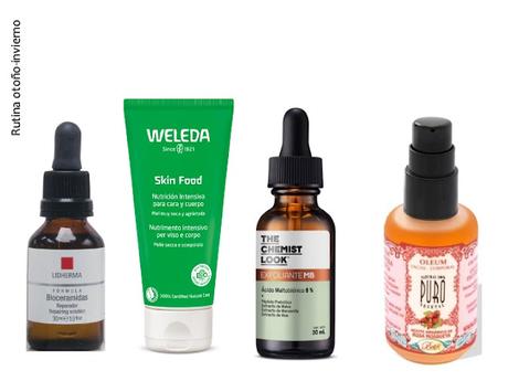 Cómo cuidar la piel durante el otoño. ingredientes para usar en otoño