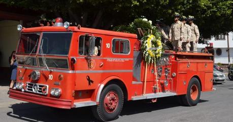 Despiden con gran homenaje al bombero Carlos Eduardo Abad Altamirano