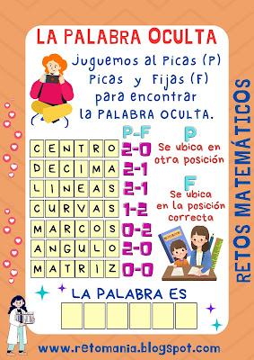 Desafíos matemáticos, Retos matemáticos, Problemas matemáticos, Problemas de lógica, Problemas de ingenio, Problemas de ingenio matemático, Mujer, Día de la Mujer, Matemática, Matematik, Mates, Matemátika, Juego de letras, Juego de palabras Buscapalabras, Sudoku, Letrasdoku, La palabra Oculta, La palabra Escondida