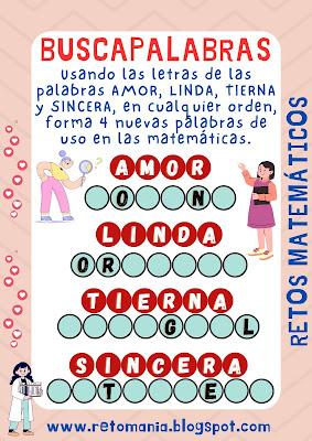 Desafíos matemáticos, Retos matemáticos, Problemas matemáticos, Problemas de lógica, Problemas de ingenio, Problemas de ingenio matemático, Mujer, Día de la Mujer, Matemática, Matematik, Mates, Matemátika, Juego de letras, Juego de palabras Buscapalabras, Sudoku, Letrasdoku