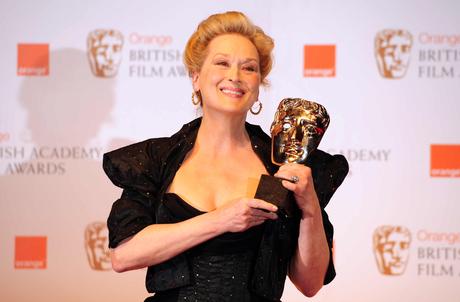 British actress Meryl Streep poses with