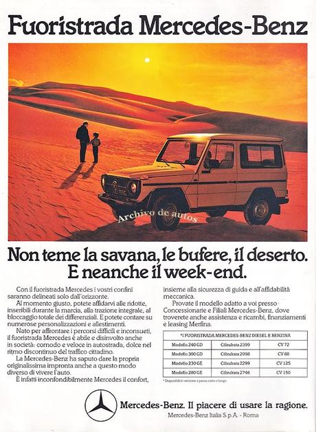 Mercedes-Benz G comercializado en Italia en versión corta y larga Mercedes-Benz G comercializado en Italia en versión corta y larga