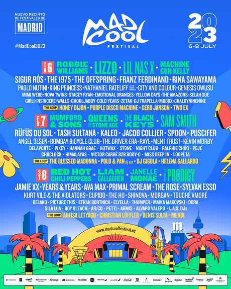 Mad Cool 2023: cartel completo