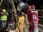 Rescatan a persona de 81 años atrapada en cueva en el municipio de Venado