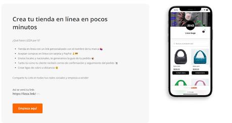 Tienda en Online Lizza  México