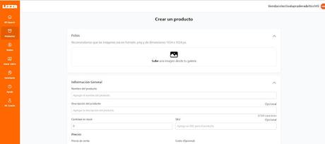 Tienda en Online Lizza  México