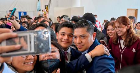 Ricardo Gallardo inaugura la Feria de Universidades Interactiva 2023