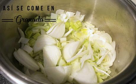 Bullabesa sin pescado con huevos