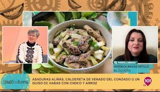 GUISO DE HABAS CON CHOCOS Y ARROZ