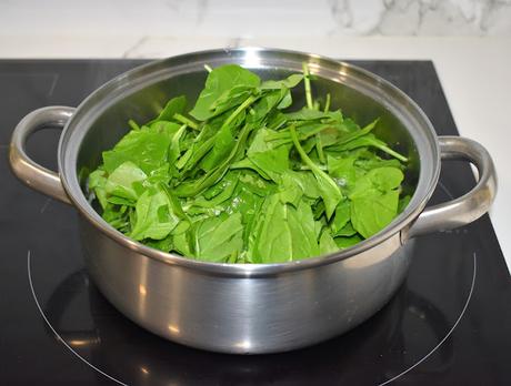 Garbanzos con espinacas