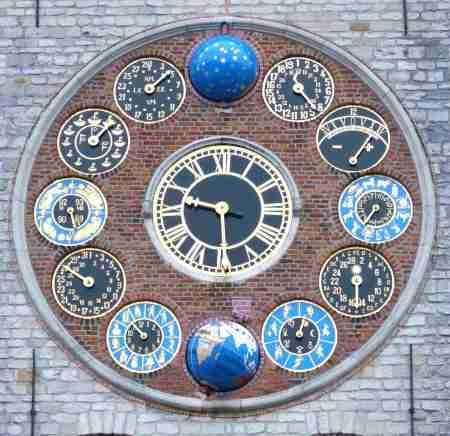 El Reloj del Centenario de la Torre Zimmer en Lier