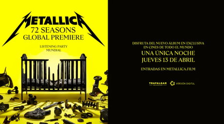 Metallica presenta en cines su nuevo disco