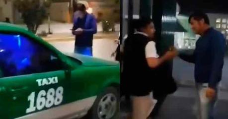(video) Taxista agrede a enfermera y amenaza con irla a buscar a su trabajo