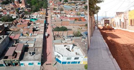 Gobierno del Estado agiliza obras en Barrios de Tlaxcala y Santiago