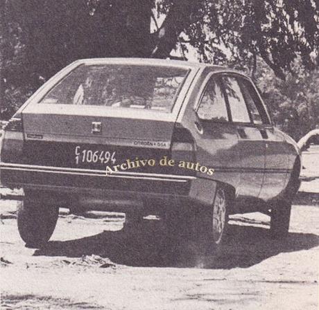 Citroën GSA probado por la revista Su Auto en el año 1981