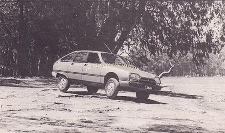 Citroën GSA probado por la revista Su Auto en el año 1981