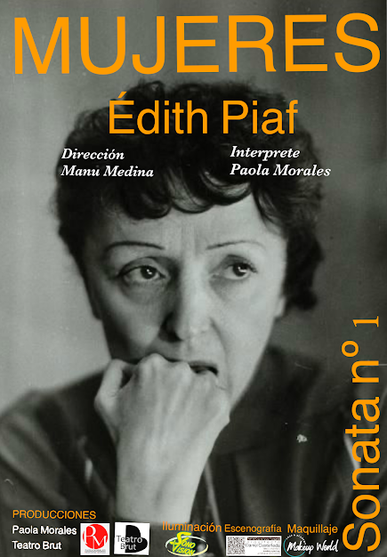 Mujeres, Edith Piaf, por Manu Medina