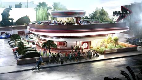 Tesla futuro: Sorprendente plan para un futuro restaurante y autocine 3