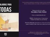Invitación antología Relatos «Palabras para todas».