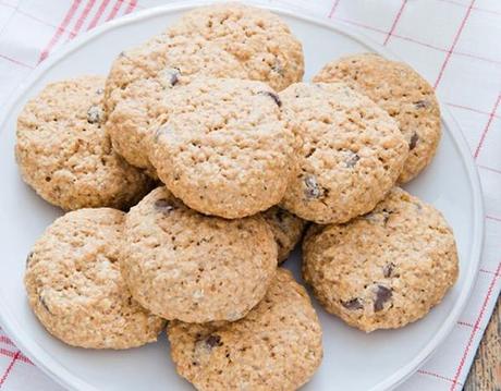 Galletas de avena, coco y chocolate Galletas de avena, coco y chocolate