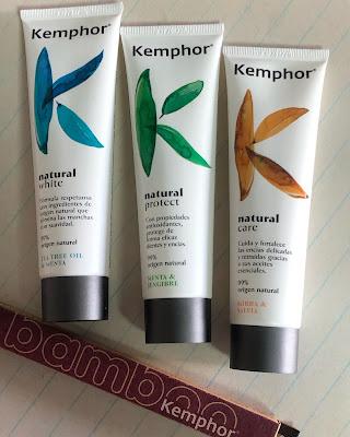 💜Kemphor💜  💚 Natural protect: Menta y Jengibre💚  💛 Natural care: Mirra & Salvia💛  💙 Natural White:Té verde & Menta 💙