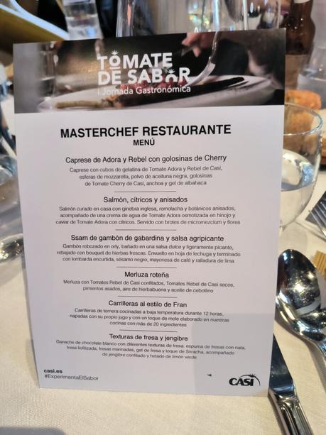 Primeras Jornadas Gastronómicas Casi Tomate de Sabor