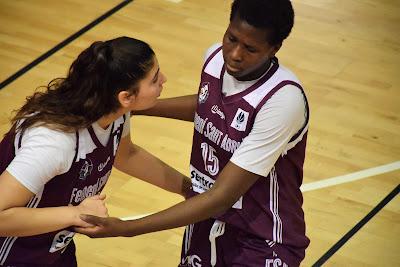 Galería de clics del Bàsquet Femení Sant Adrià-Vilabàsquet Viladecans (Liga Femenina 2)