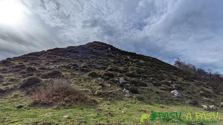Desde Collado Gallegos, ladera al Cantu Texerines.