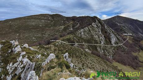 Camino del Collado Gallegos al Collado Braña