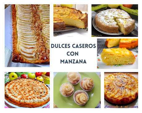 DULCES CASEROS CON MANZANA (7 recetas deliciosas para lucirte) DULCES CASEROS CON MANZANA (7 recetas deliciosas para lucirte)