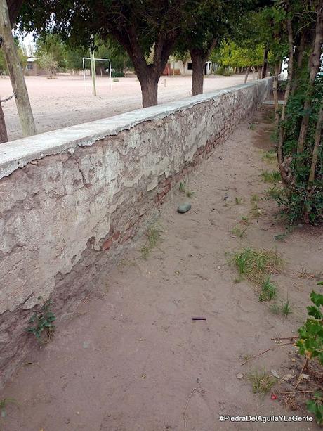 La escuela de Naupa Huén en estado de 