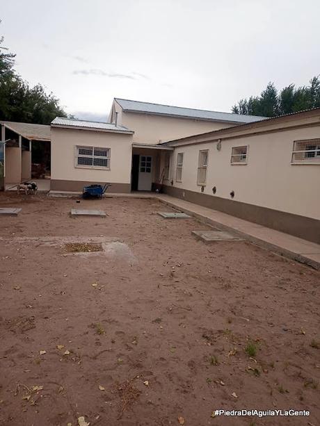 La escuela de Naupa Huén en estado de 