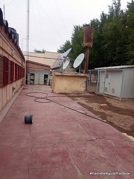 La escuela de Naupa Huén en estado de 