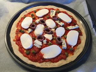 Pizza dos quesos Pizza dos quesos