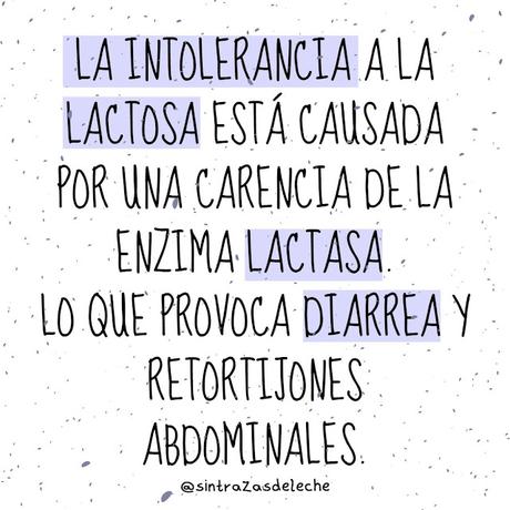 La ALERGIA a la LACTOSA no EXISTE La ALERGIA a la LACTOSA no EXISTE