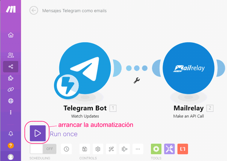 Cómo enviar emails desde Telegram a tus suscriptores