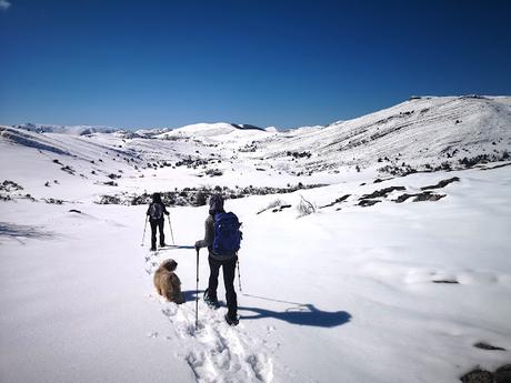 Braña Vicenturo y Pico Sobrepena desde Marabio  (raquetas)